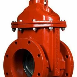 Promo 🔥 American Flow Control 2500 Series 6 in. Flanged Ductile Iron Open Left Resilient Wedge Gate Valve 🛒