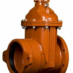 Outlet 🧨 American Flow Control 2500 Series 8 in. Flange x Tyton Joint Ductile Iron Open Left Resilient Wedge Gate Valve (Less Accessories) 🔥