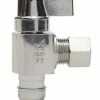 Cheap 👍 Sioux Chief 130 Series 1/2 x 1/4 in. F1960 x Compression Angle Supply Stop Valve in Chrome Plated ❤️