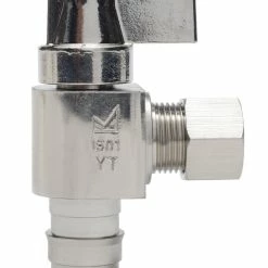 Cheap 👍 Sioux Chief 130 Series 1/2 x 1/4 in. F1960 x Compression Angle Supply Stop Valve in Chrome Plated ❤️