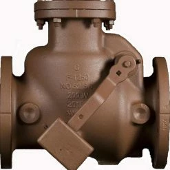 Budget 🔥 American Flow Control Series 52-SC 6 in. Epoxy 🧥 Coated Cast Iron Flanged Check Valve ⌛
