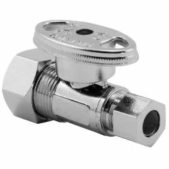 Best deal 🛒 Sioux Chief KwikStop® 5/8 in x 3/8 in Lever Handle Straight Supply Stop Valve in Polished Chrome 😍