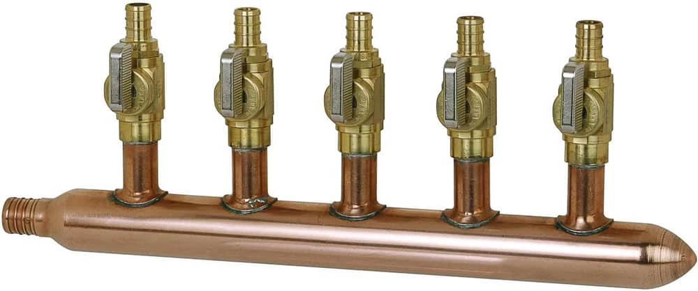Deals 👍 Sioux Chief 150 psi Copper PEX x Spin Closed 3/4 in. Valve Manifold 💯 1 Deals 👍 Sioux Chief 150 psi Copper PEX x Spin Closed 3/4 in. Valve Manifold 💯
