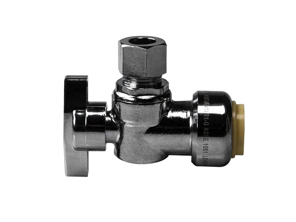 Best deal ✔️ Sioux Chief KwikStop® 1/2 x 3/8 in. OD Compression Wheel Handle Angle Supply Stop Valve in Polished Chrome 👍 1 Best deal ✔️ Sioux Chief KwikStop® 1/2 x 3/8 in. OD Compression Wheel Handle Angle Supply Stop Valve in Polished Chrome 👍
