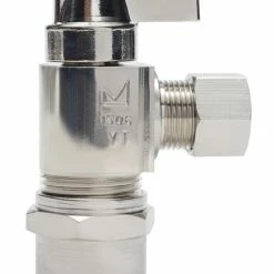 Best Sale 👍 Sioux Chief 130 Series 1/2 x 3/8 in. Solvent Weld x Compression Supply Stop Valve in Chrome ⭐